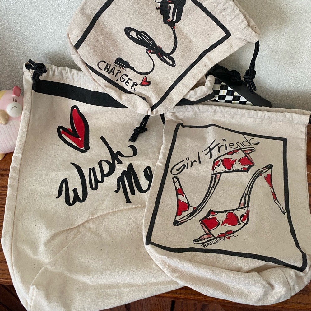 ❤️ Brighton 3 pack travel pouches / bags * Never Used! * - Great for travel! ❤️